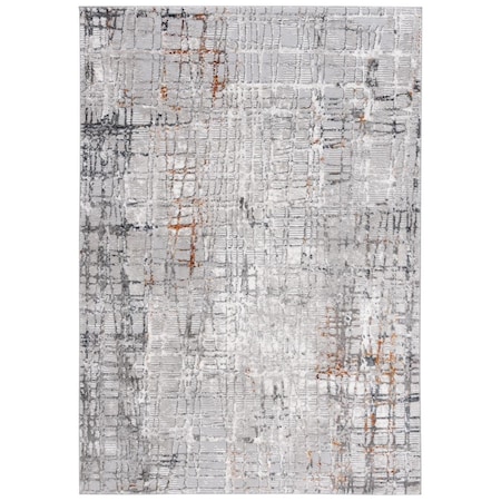 Safavieh 9 x 12 ft. Meadow 500 Contemporary Rectangle Area Rug Light Grey & Dark Grey MDW550J-9